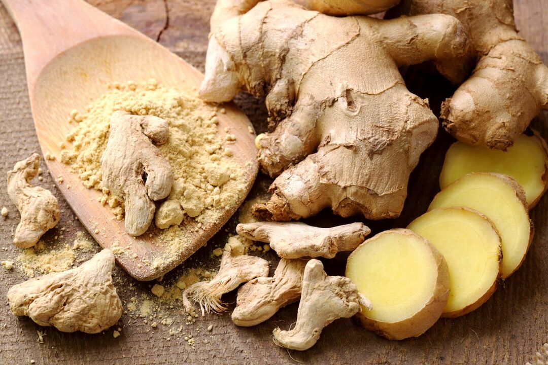 For ginger for potential